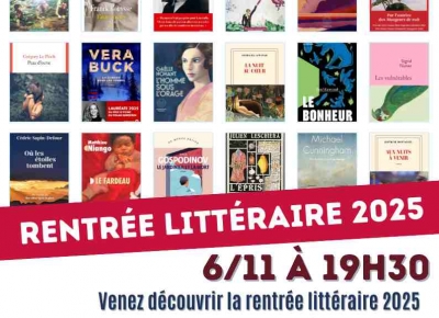 Rentrée littéraire 2025