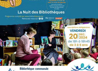Affiche dans les tons bleus 