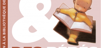 Flyer de l'animation Des Livres & des Bébés avec l'illustration de Jean Claverie