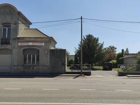 Façade de la bibliothèque de Gaurain