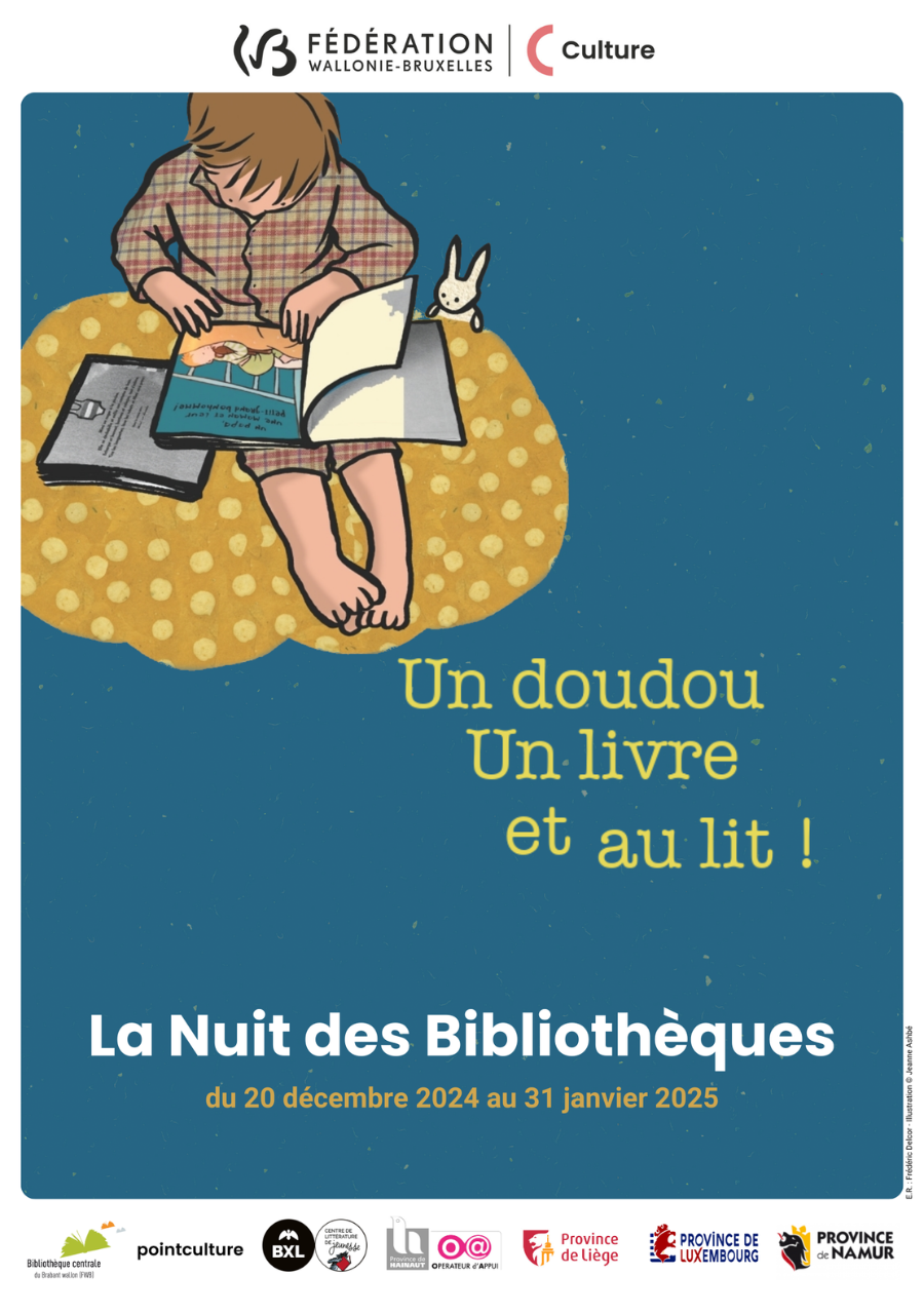 Affiche La nuit des bibliothèques 2024