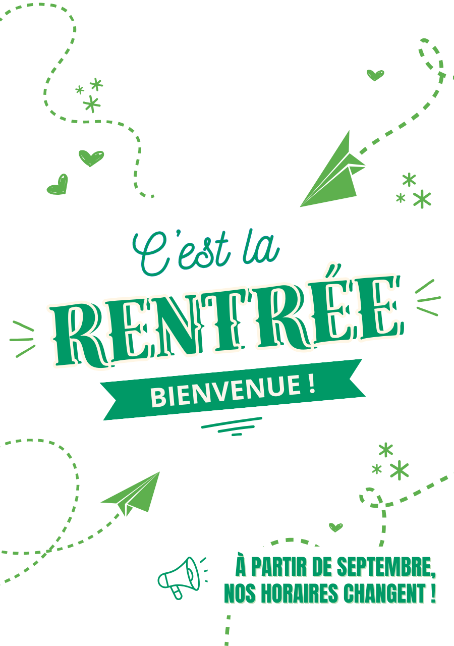 C'est la rentrée !