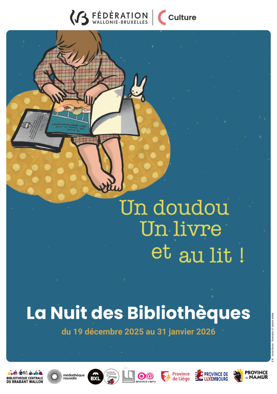 Affiche La nuit des bibliothèques 2025