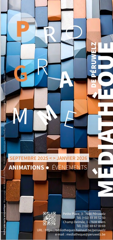 La page de garde du programme de la médiathèque 