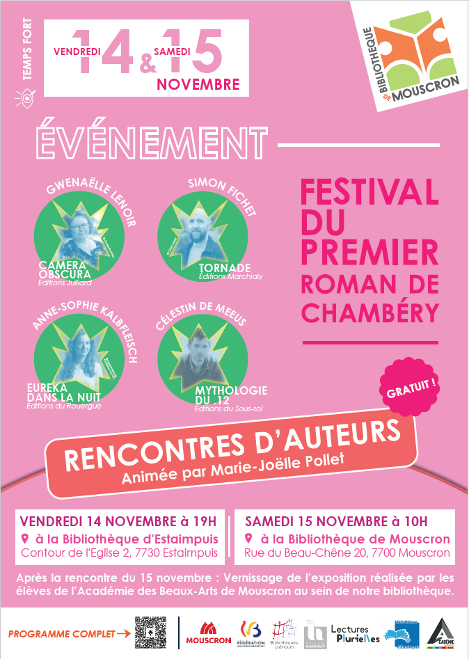 Festival du 1er roman de Chambéry