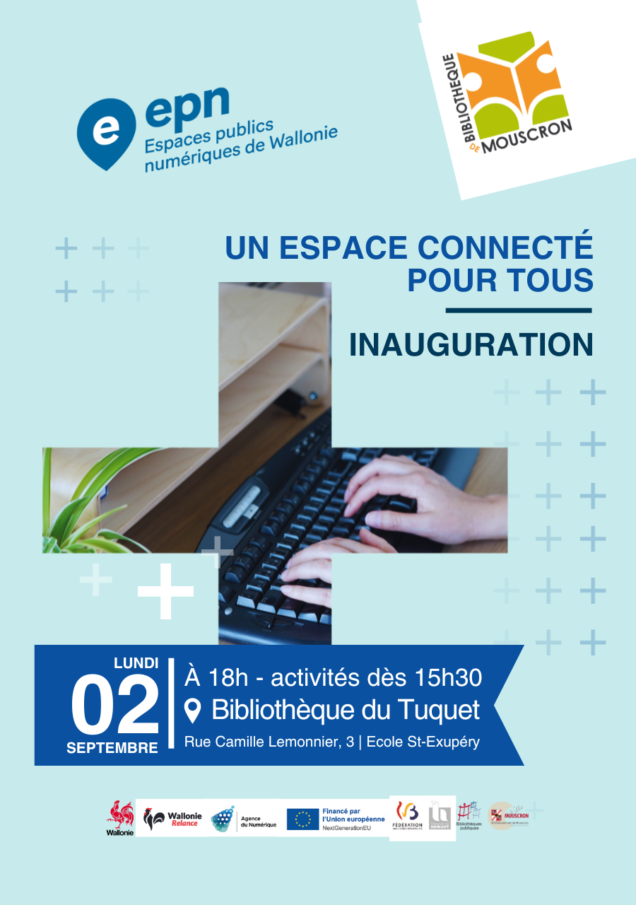 visuel inauguration espace public numérique