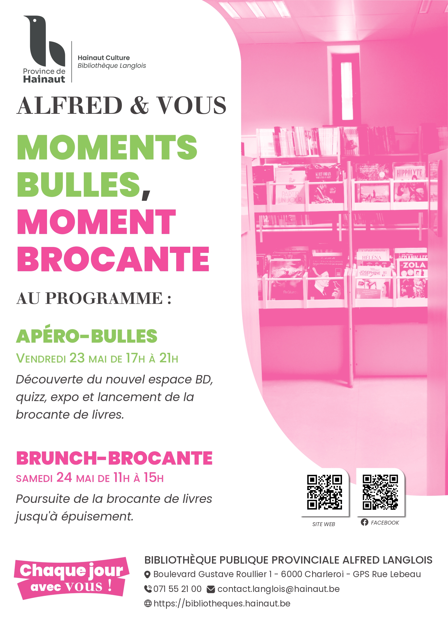 Affiche de l'événement "Alfred & Vous"