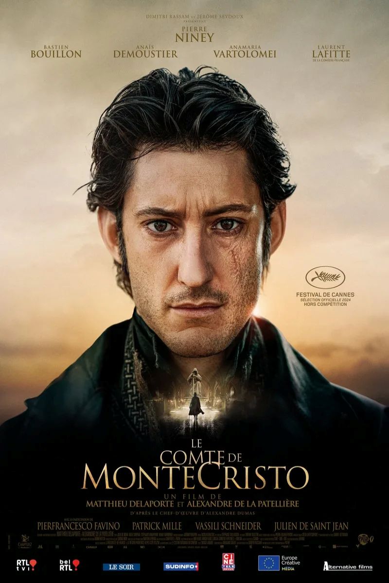 L'affiche du film le Comte de MonteCristo avec Pierre Niney [cop. Plaza]