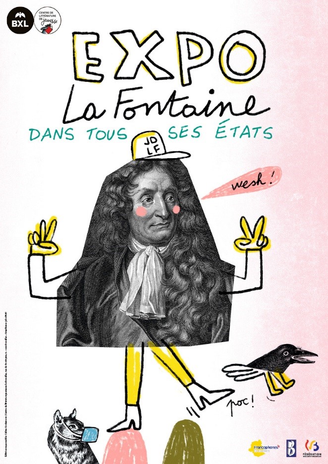 La Fontaine dans tous ses états - affiche expo