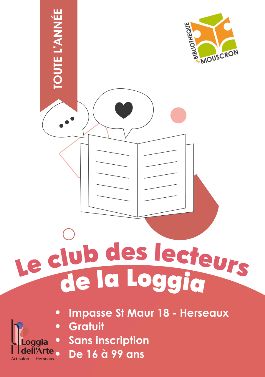 visuel club de lecteurs de la loggia