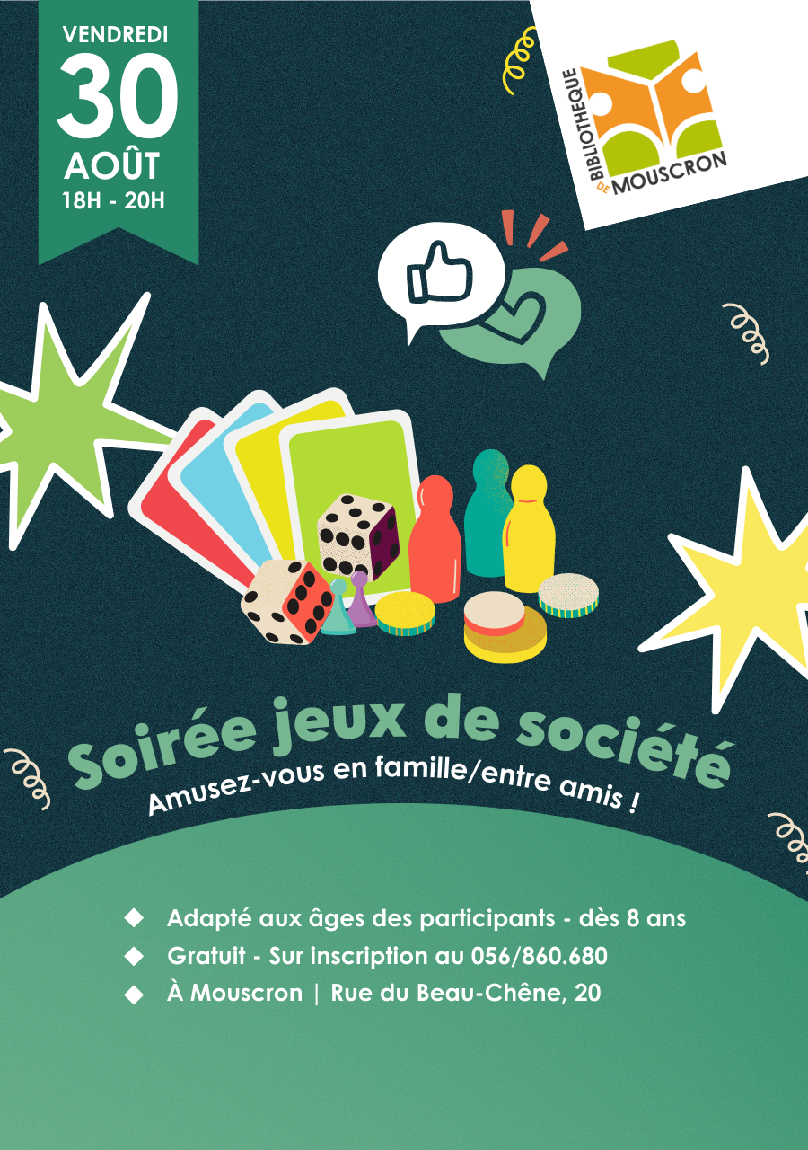 visuel soirée jeux de société